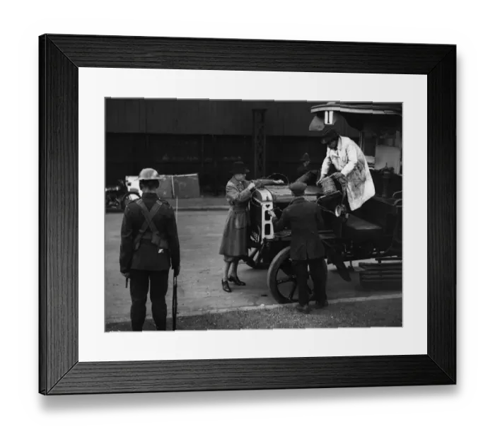 Framed Print : Omnibus Depot Framed Print : Omnibus Depot