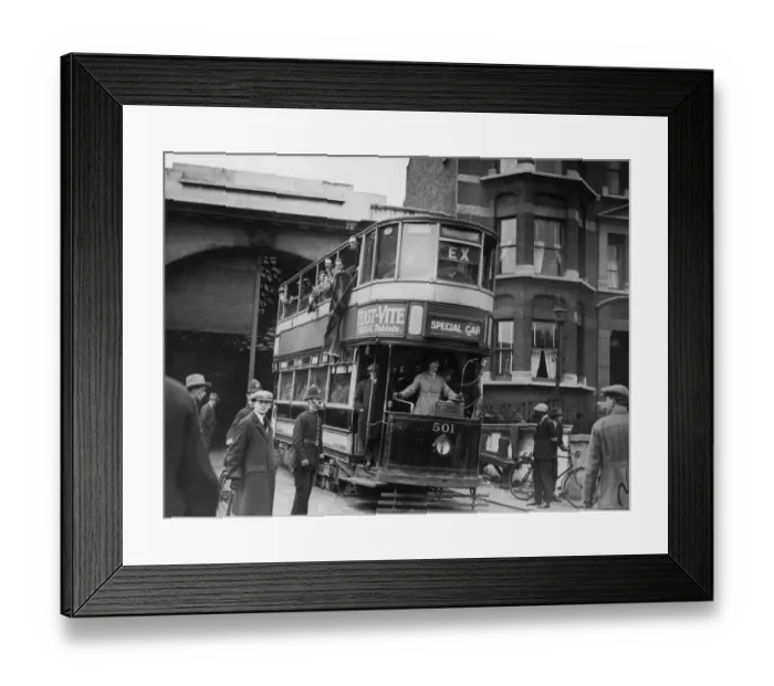 Framed Print : London Tram Framed Print : London Tram