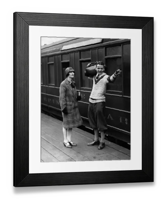 Framed Print : Voluntary Porter Framed Print : Voluntary Porter