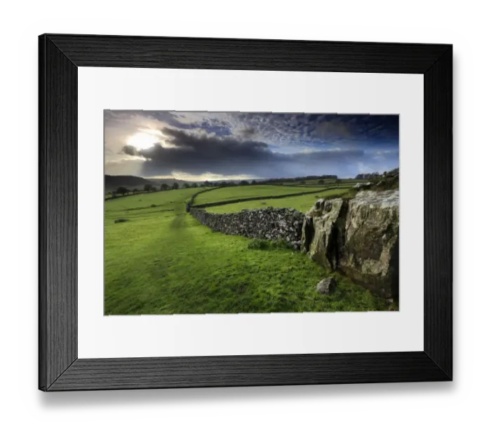 Framed Print : Norber Dale Yorkshire Dales Framed Print : Norber Dale Yorkshire Dales