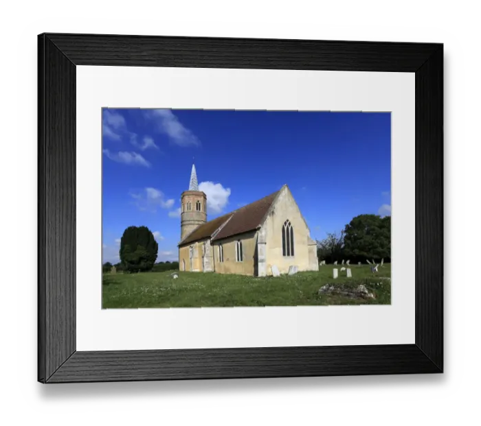 Framed Print : St Georges parish church Shimpling village Norfolk Framed Print : St Georges parish church Shimpling village Norfolk