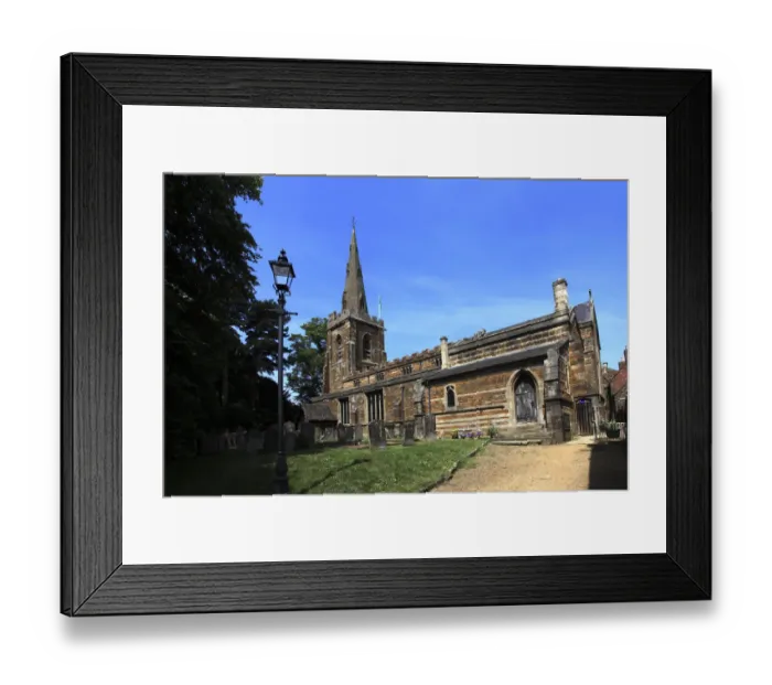 Framed Print : St Peter St Paul Parish church Uppingham Framed Print : St Peter St Paul Parish church Uppingham
