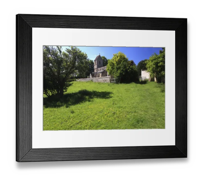 Framed Print : All Saints church, Tinwell village, Rutland Framed Print : All Saints church, Tinwell village, Rutland