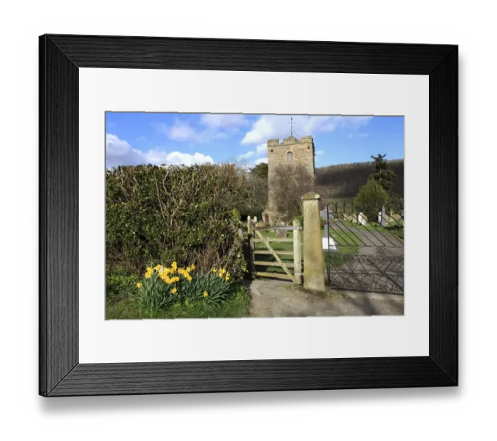 Framed Print : Spring, St Johns parish church, Stokesay Framed Print : Spring, St Johns parish church, Stokesay