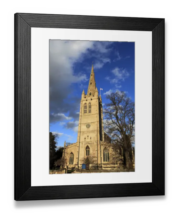 Framed Print : All Saints Parish church in the market town Oakham Framed Print : All Saints Parish church in the market town Oakham