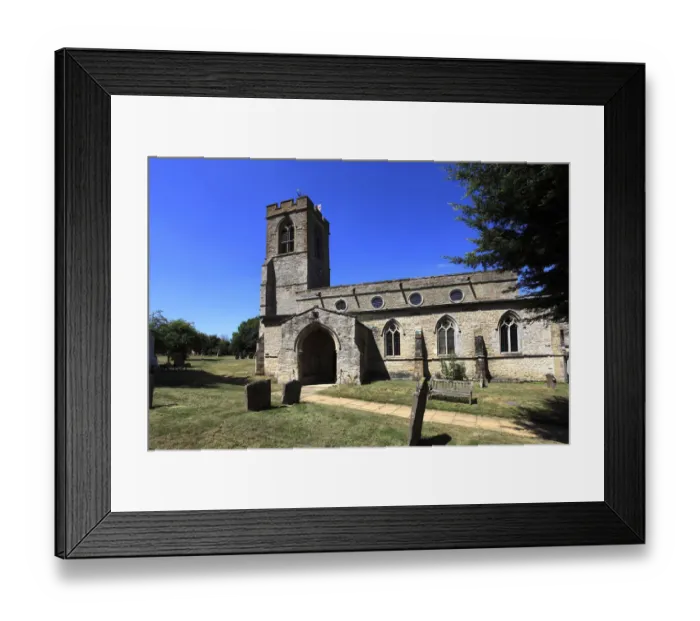 Framed Print : St Marys Parish Church, Blisworth village Framed Print : St Marys Parish Church, Blisworth village