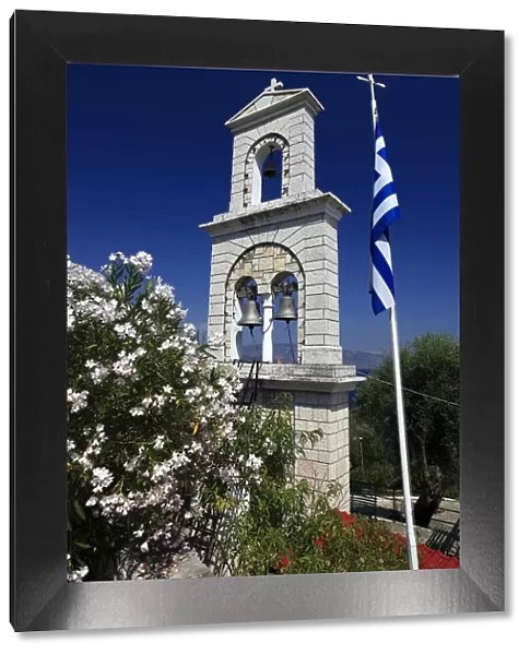 Church at Loustri village, Corfu Island