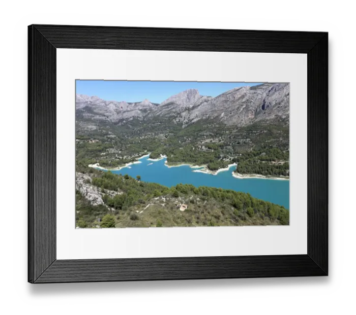 Framed Print : Guadalest medieval village, Sierrade Aitana Framed Print : Guadalest medieval village, Sierrade Aitana