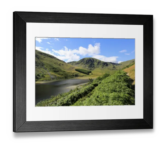 Framed Print : Summer view of Harter fell, Mardale valley, Lake District National Park, Cumbria County Framed Print : Summer view of Harter fell, Mardale valley, Lake District National Park, Cumbria County