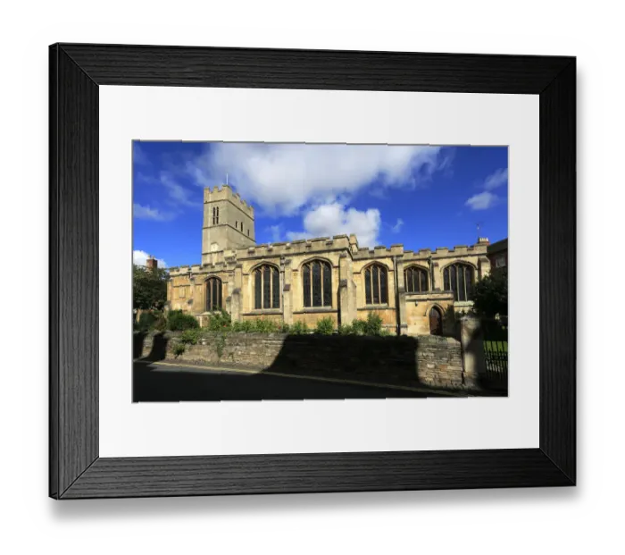 Framed Print : St Georges church, St Georges square Framed Print : St Georges church, St Georges square