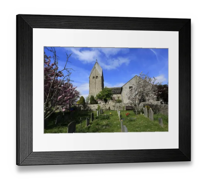 Framed Print : St Marys parish church, Sompting village Framed Print : St Marys parish church, Sompting village