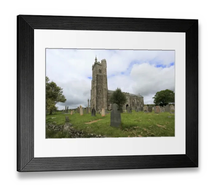 Framed Print : St Andrews parish church, Moretonhampstead village Framed Print : St Andrews parish church, Moretonhampstead village