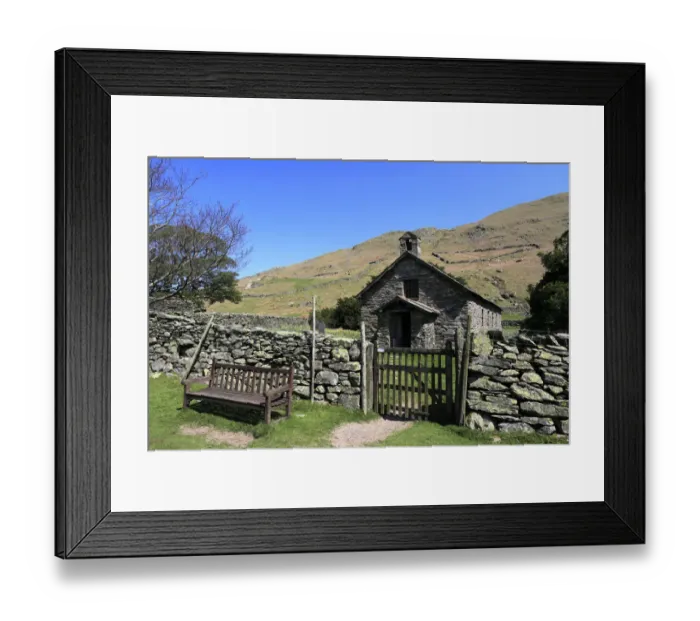 Framed Print : Martindale Old Church, Martindale valley, Lake District National Park, Cumbria Framed Print : Martindale Old Church, Martindale valley, Lake District National Park, Cumbria