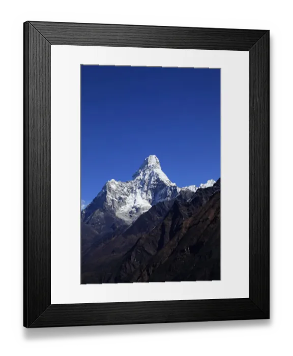 Framed Print : Ama Dablam mountain Framed Print : Ama Dablam mountain