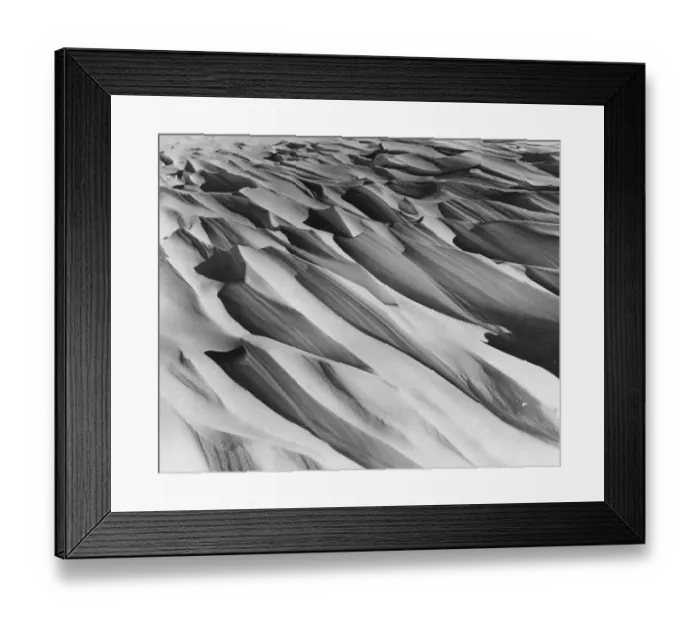 Framed Print : Sastrugi. 2nd December 1940: Snow patterns in Alaska known as Sastrugi Framed Print : Sastrugi. 2nd December 1940: Snow patterns in Alaska known as Sastrugi