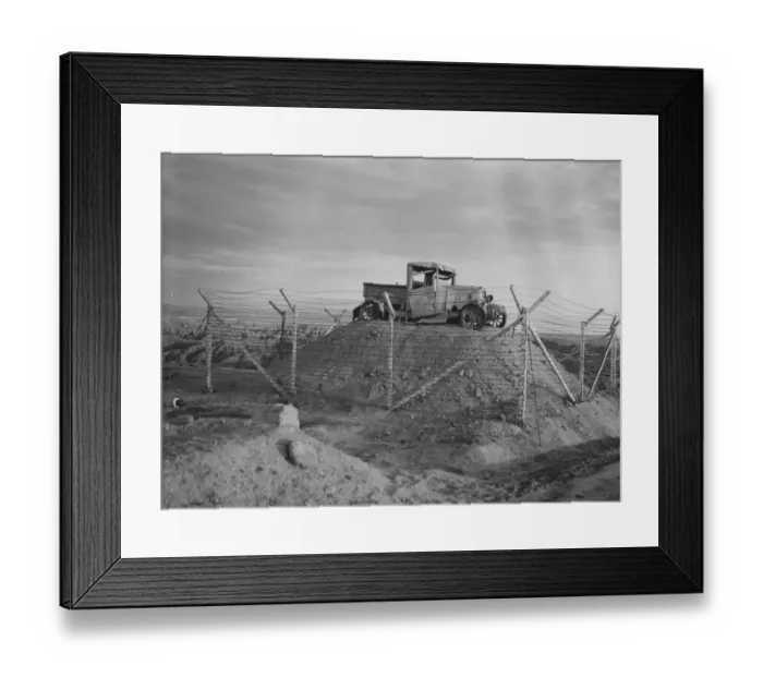 Framed Print : Stranded Car Framed Print : Stranded Car