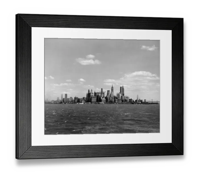 Framed Print : New York City Skyline Framed Print : New York City Skyline