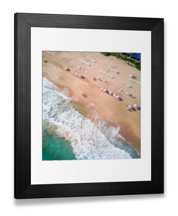 Framed Print : Condado Beachfront Framed Print : Condado Beachfront