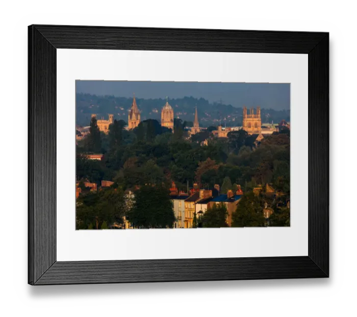 Framed Print : Southpark Views - Oxford Spires Framed Print : Southpark Views - Oxford Spires