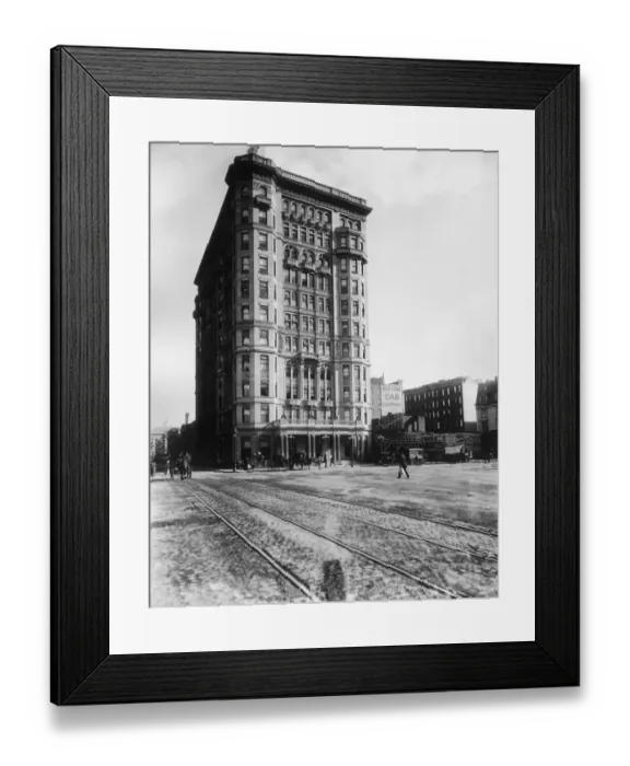 Framed Print : Hotel Savoy on 5th Avenue, New York City, circa 1890 Framed Print : Hotel Savoy on 5th Avenue, New York City, circa 1890