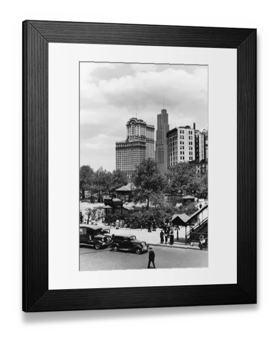 Framed Print : Battery Park, New York City Framed Print : Battery Park, New York City