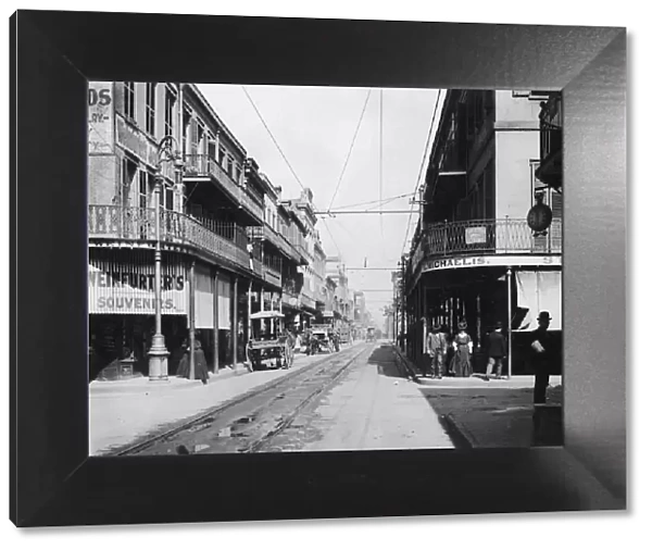 New Orleans French Quarter View, circa 1915