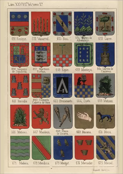 Heraldry, Coats of Arms of Spain