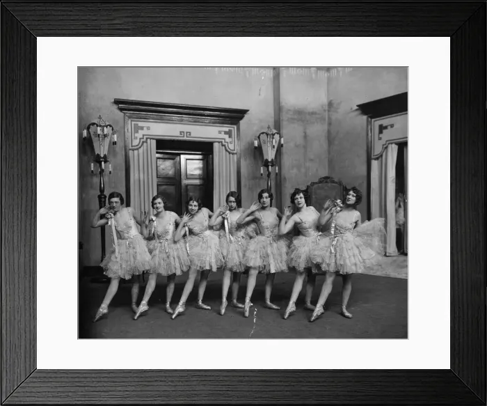 Framed Print : Chorus Line Cabaret Ballet Framed Print : Chorus Line Cabaret Ballet
