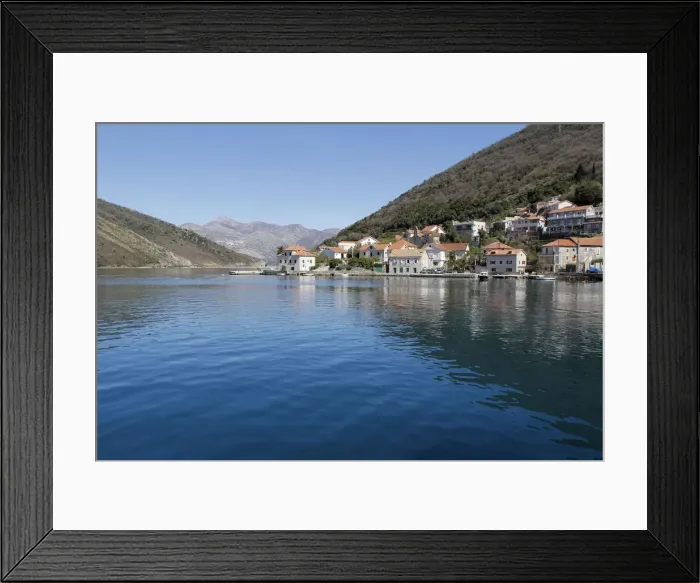 Framed Print : Perast, Kotor Bay, Montenegro Framed Print : Perast, Kotor Bay, Montenegro