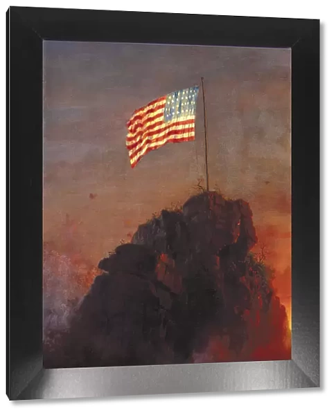 Our Flag 1864, by Frederic Edwin Church