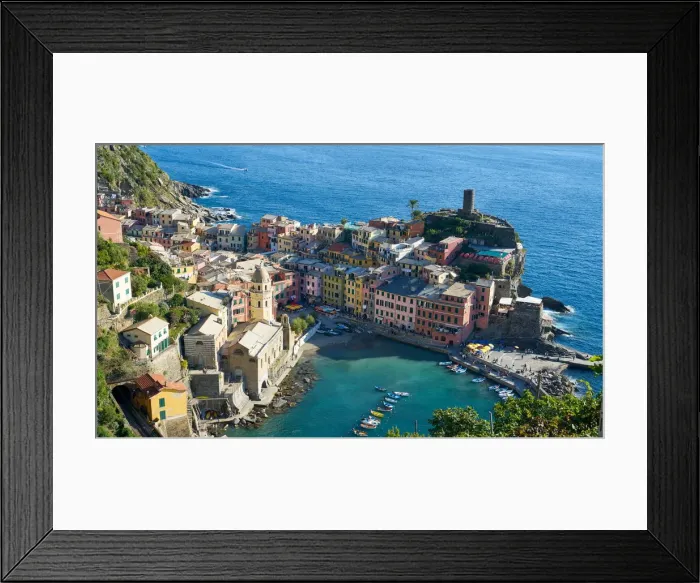 Framed Print : Vernazza / Cinque terre national park Framed Print : Vernazza / Cinque terre national park