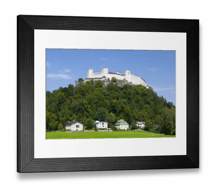 Framed Print : Hohensalzburg Fortress, Salzburg, Austria Framed Print : Hohensalzburg Fortress, Salzburg, Austria