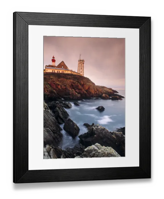 Framed Print : St. Mathieu lighthouse, Brittany, France Framed Print : St. Mathieu lighthouse, Brittany, France