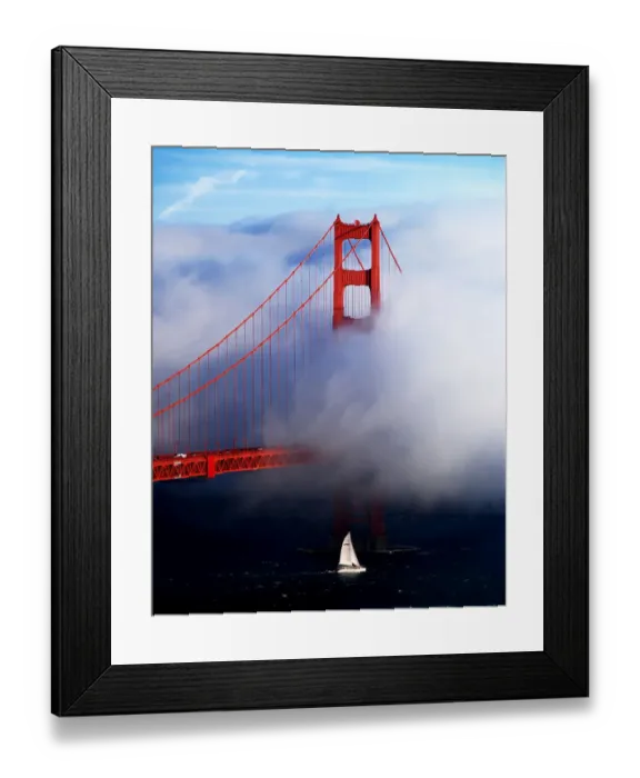 Framed Print : Golden Gate