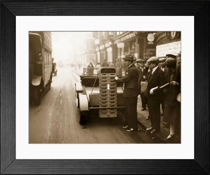 Framed Print : Mobile Vending Framed Print : Mobile Vending