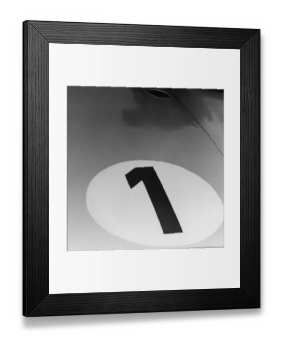 Framed Print : Number One Framed Print : Number One