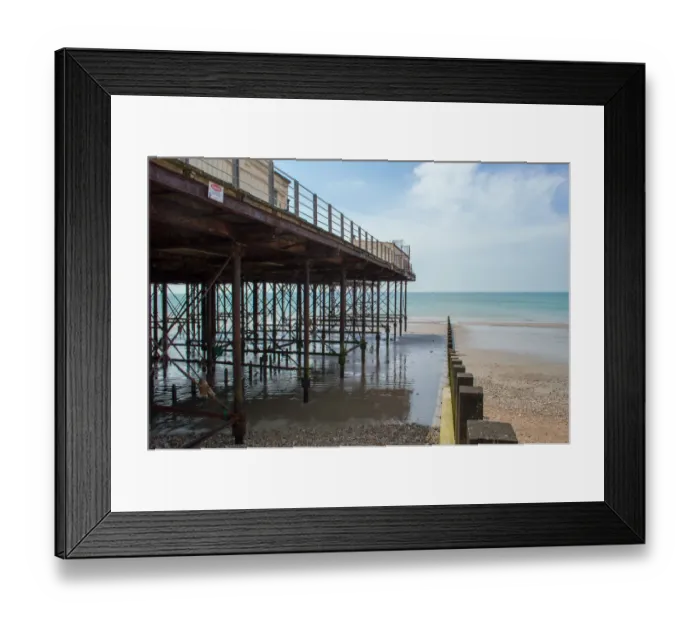 Framed Print : The Old Pier, Bognor Regis, West Sussex, England