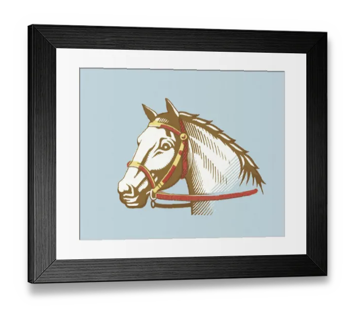 Framed Print : Horse. http: / / csaimages.com / images / istockprofile / csa_vector_dsp.jpg Framed Print : Horse. http: / / csaimages.com / images / istockprofile / csa_vector_dsp.jpg