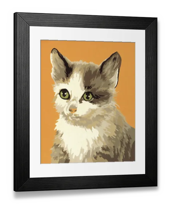 Framed Print : Cat. http: /  / csaimages.com / images / istockprofile / csa_vector_dsp.jpg