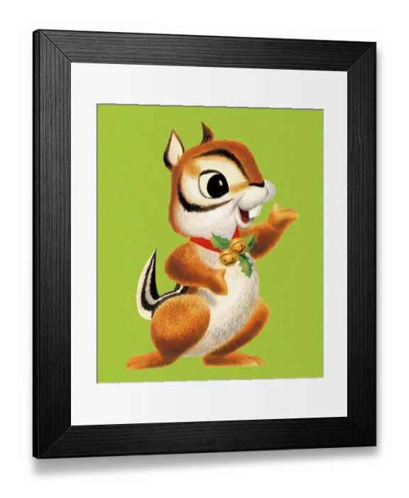 Framed Print : Chipmunk Gesturing Framed Print : Chipmunk Gesturing