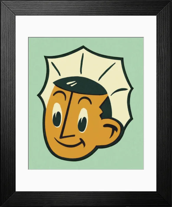 Framed Print : Man Wearing Hat Framed Print : Man Wearing Hat