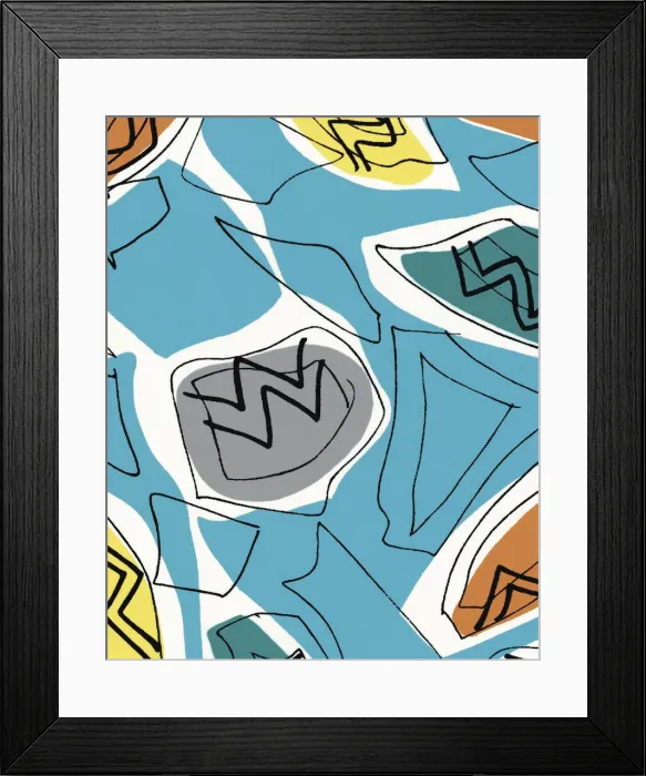 Framed Print : Abstract Pattern Framed Print : Abstract Pattern