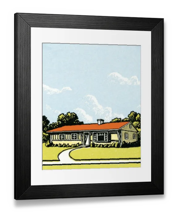 Framed Print : House. http: / / csaimages.com / images / istockprofile / csa_vector_dsp.jpg Framed Print : House. http: / / csaimages.com / images / istockprofile / csa_vector_dsp.jpg