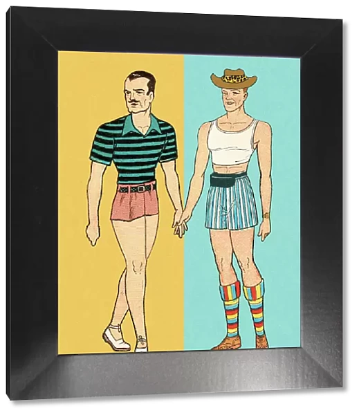 Two Men in Shorts