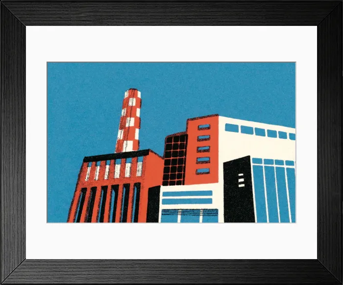 Framed Print : Urban building Framed Print : Urban building