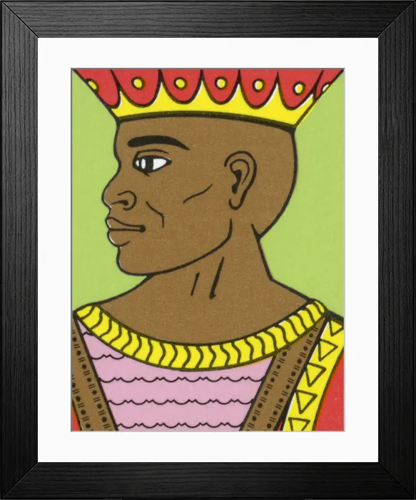Framed Print : African King Framed Print : African King