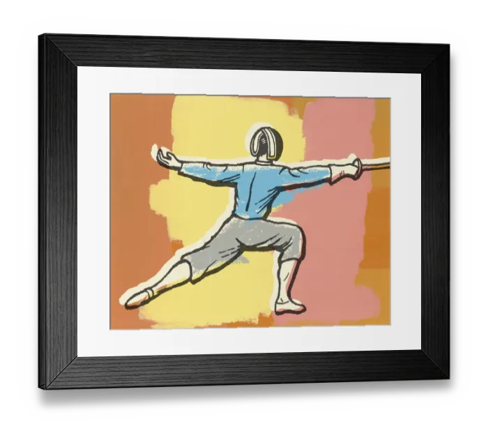 Framed Print : Fencing. http: / / csaimages.com / images / istockprofile / csa_vector_dsp.jpg Framed Print : Fencing. http: / / csaimages.com / images / istockprofile / csa_vector_dsp.jpg