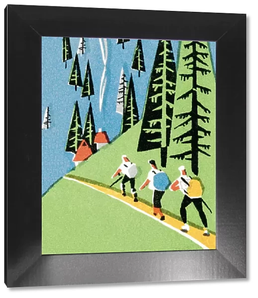 Hiking. http: /  / csaimages.com / images / istockprofile / csa_vector_dsp.jpg