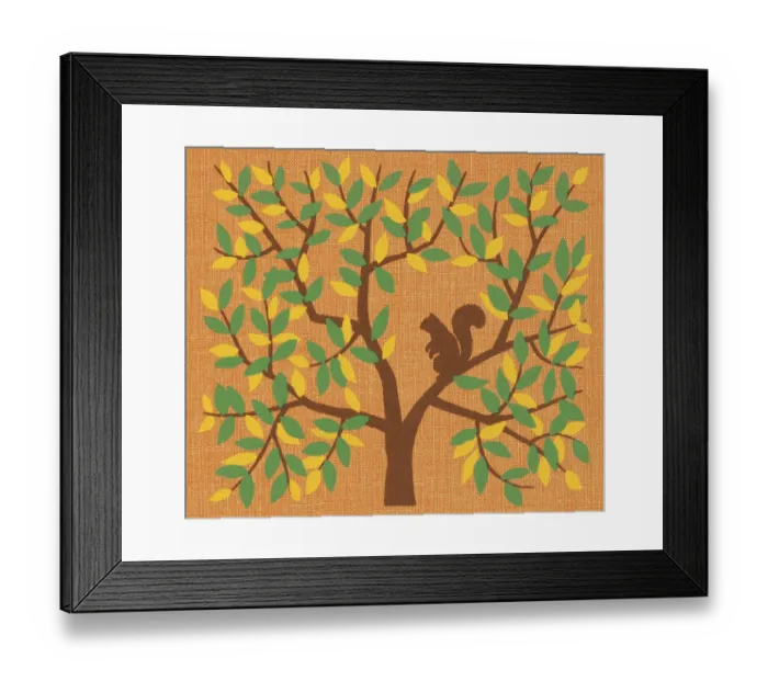 Framed Print : Squirrel in Tree Framed Print : Squirrel in Tree