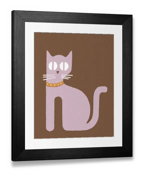 Framed Print : Pink Cat. http: / / csaimages.com / images / istockprofile / csa_vector_dsp.jpg Framed Print : Pink Cat. http: / / csaimages.com / images / istockprofile / csa_vector_dsp.jpg